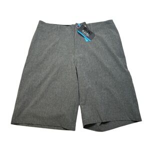 Salt Life Boardwalk Hybrid Shorts‎ Mens Size 30 Gray Quick Dry Water On Land NEW